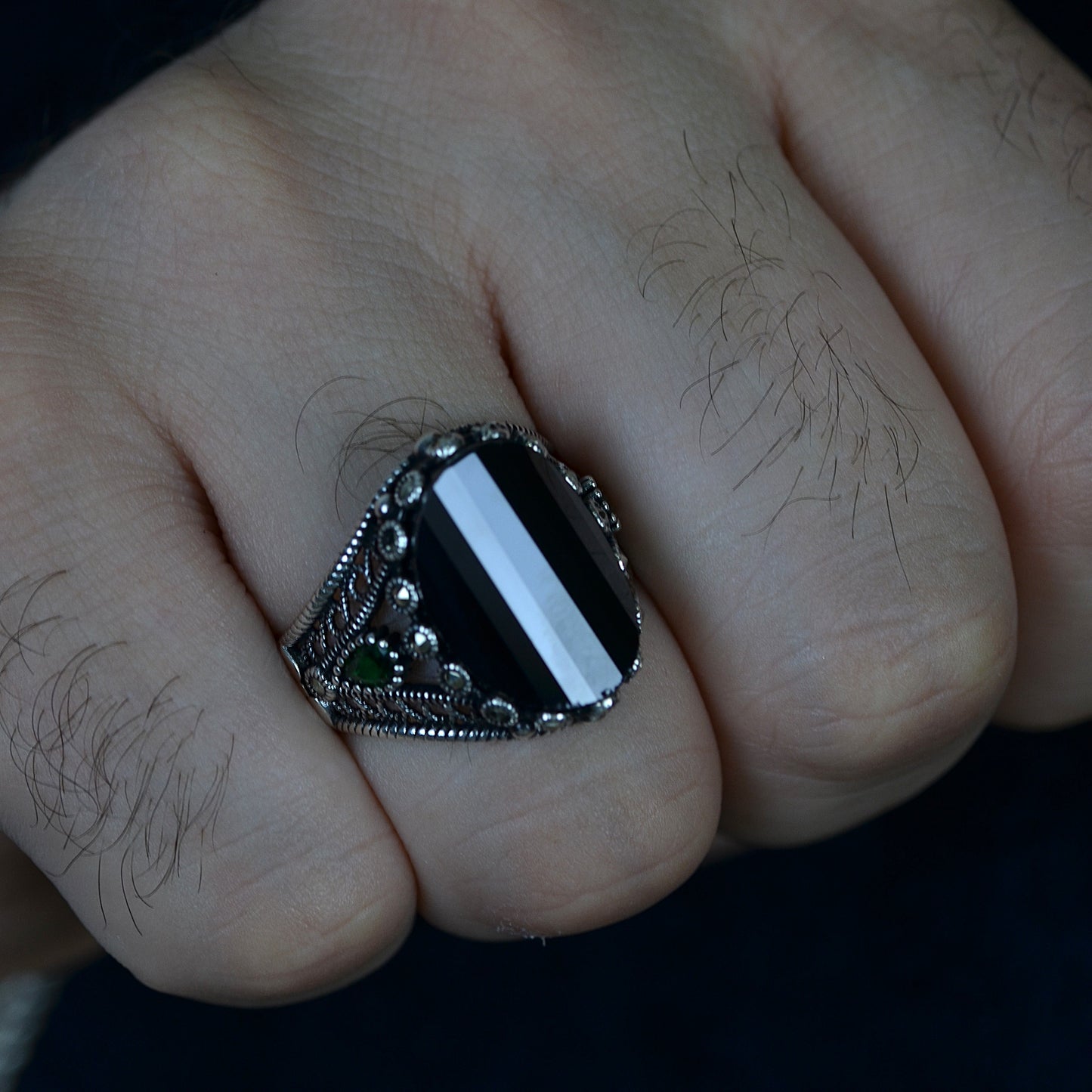 Nightfall Ring Silver 925K