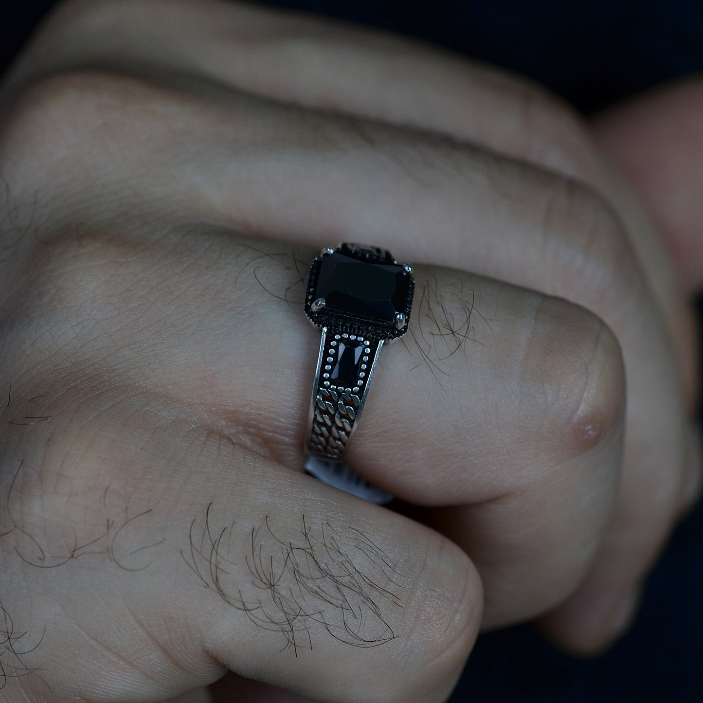 Dark Knight Ring Silver 925K