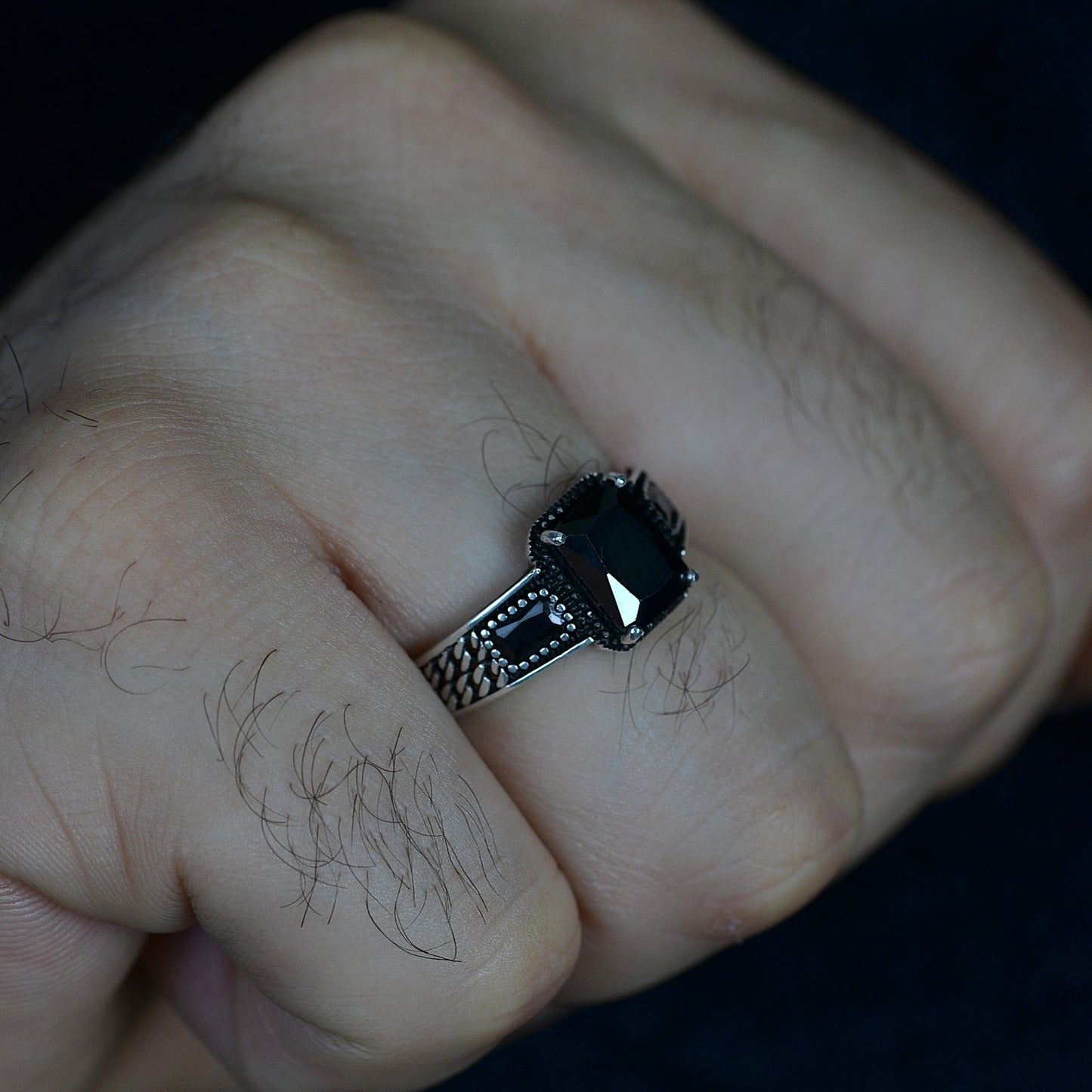 Dark Knight Ring Silver 925K