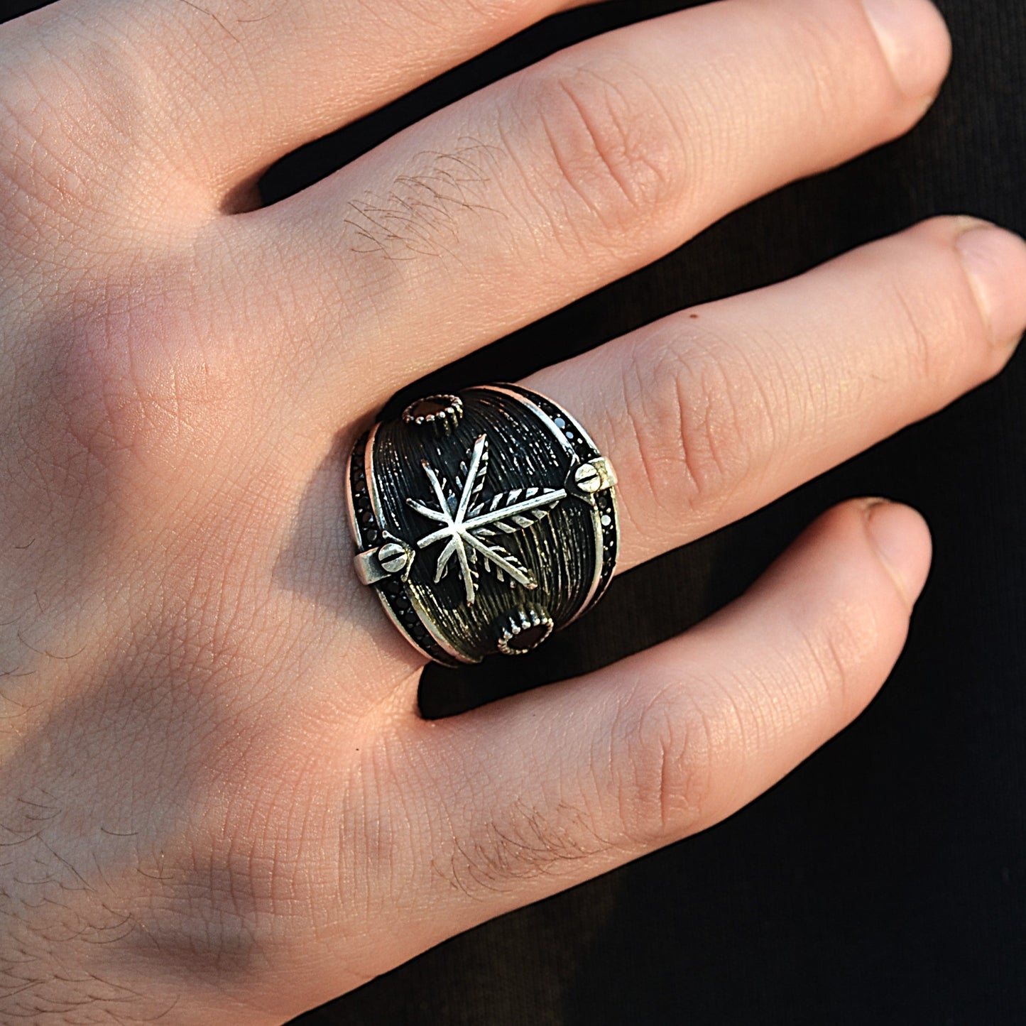 SILVER RING FOR MEN 925K NEW STYLE