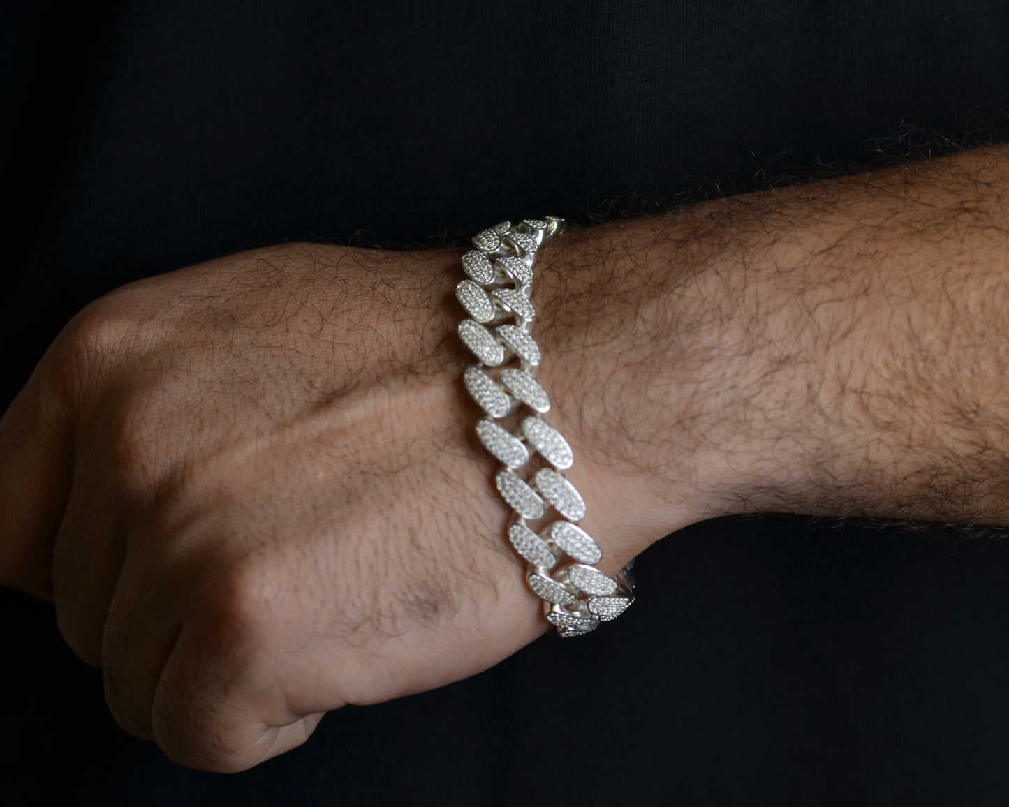 MEN BRACELET NEW ARRIVAL 925k with zircon stones