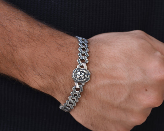 bracelet for men lion NEW ARRIVAL 925k