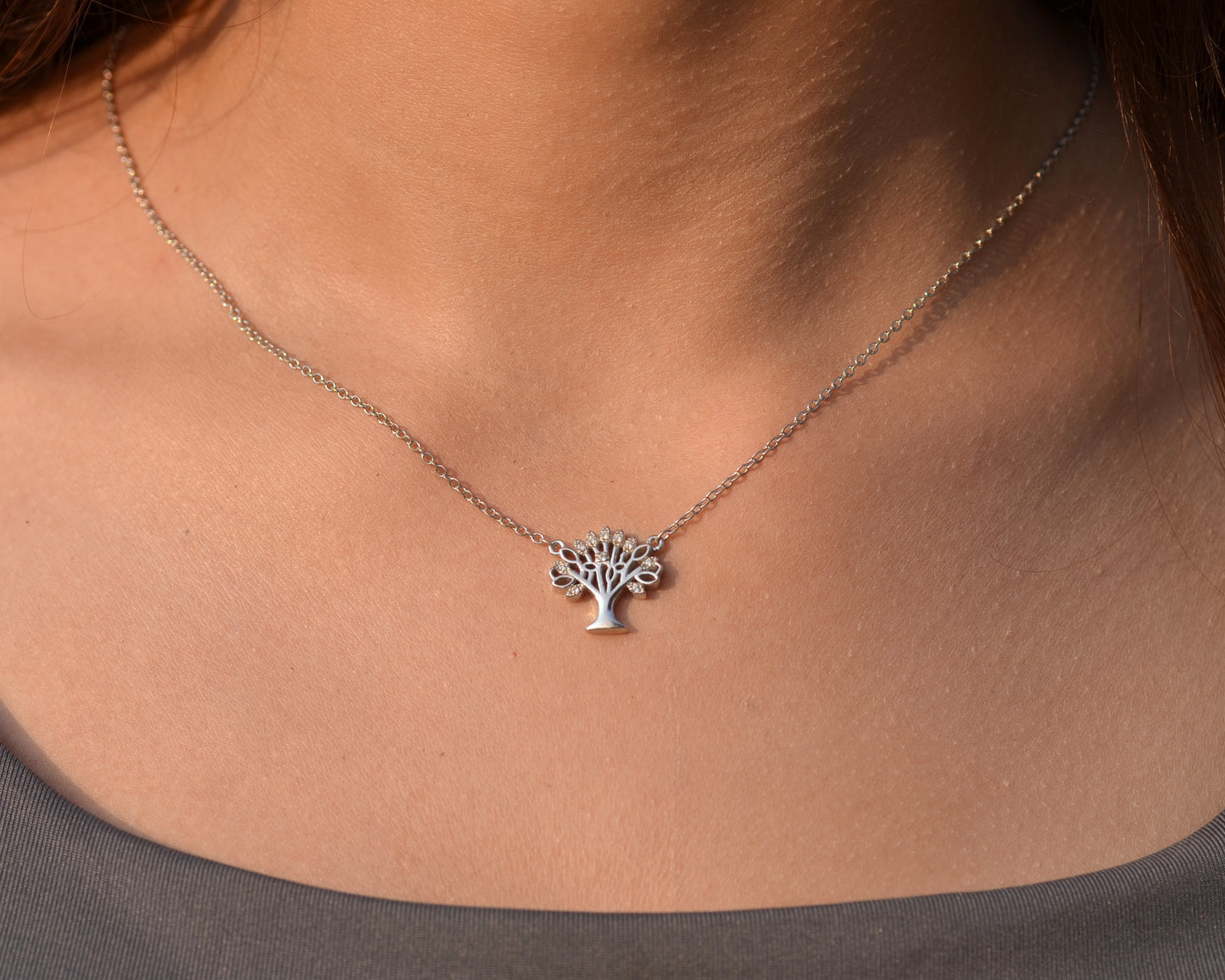 necklace for women pure silver 925k  plated by PLATINUM