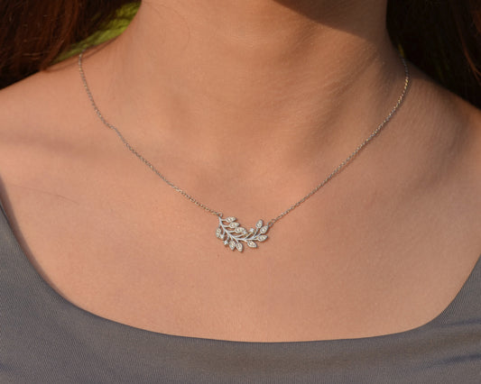 NECKLACE FOR WOMEN PURE SILVER 925k
