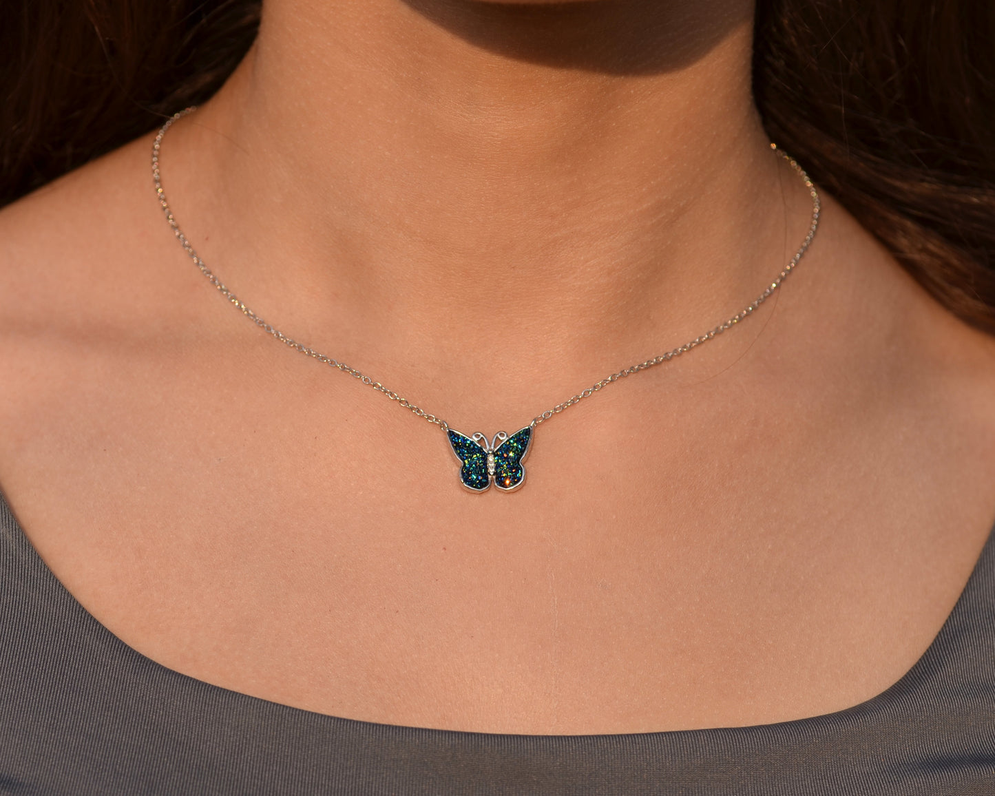 necklace for women made by pure silver 925k PLATED PLATINUM
