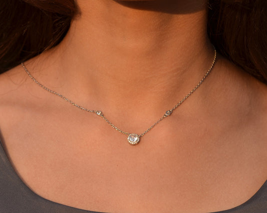 NECKLACE FOR WOMEN PURE SILVER 925k