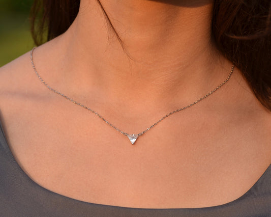 necklace for women made by pure silver 925k PLATED PLATINUM