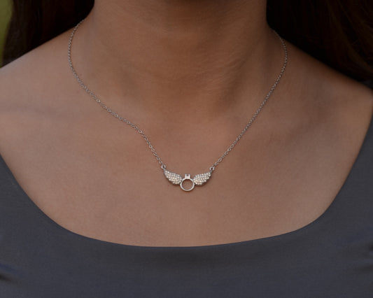 necklace for women pure silver 925k  plated by PLATINUM