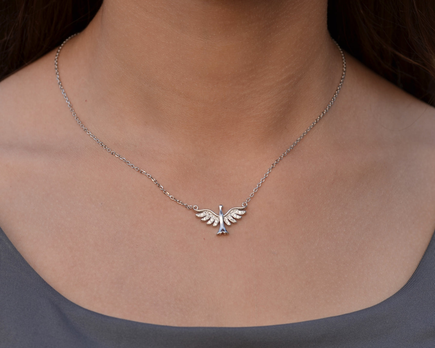 necklace for women pure silver 925k
