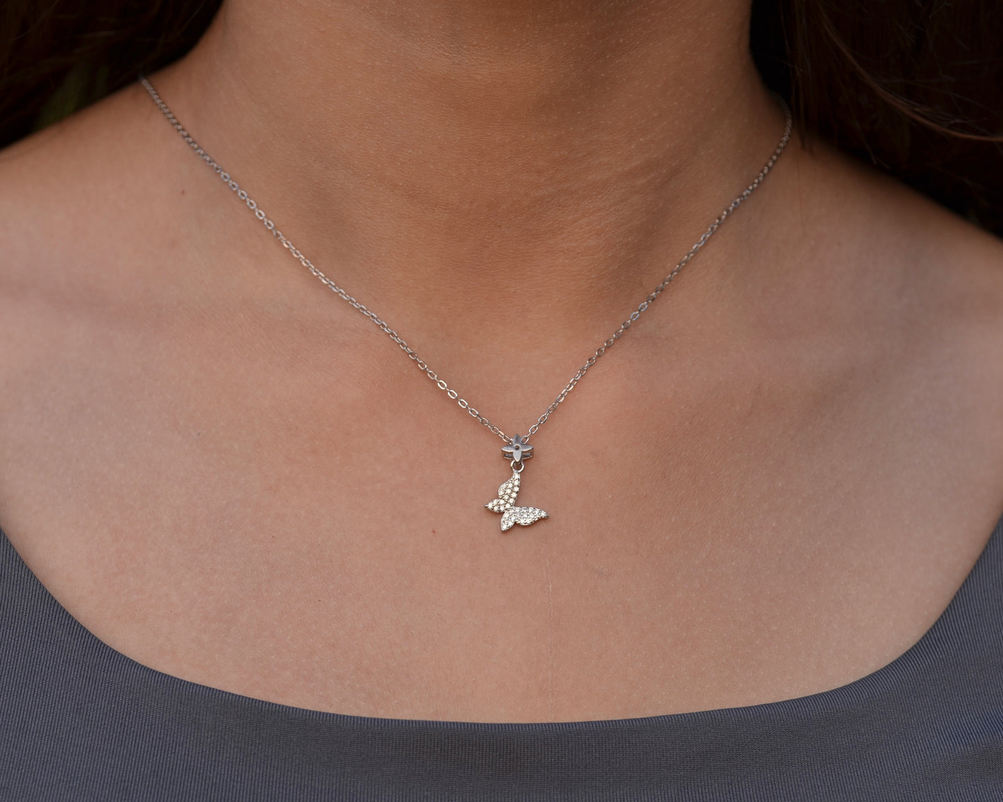 necklace for women pure silver 925k