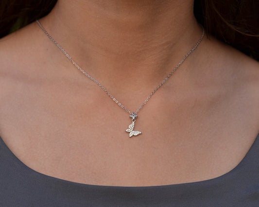 necklace for women pure silver 925k