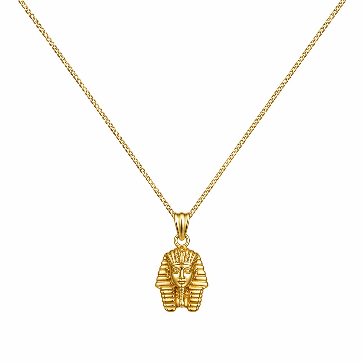 Golden Tutankhamun Pendant – Silver 925 Gold Plated