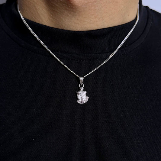 Queen Nefertiti Pendant – Silver 925 Plated with Platinum