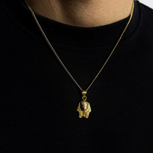 Golden Tutankhamun Pendant – Silver 925 Gold Plated