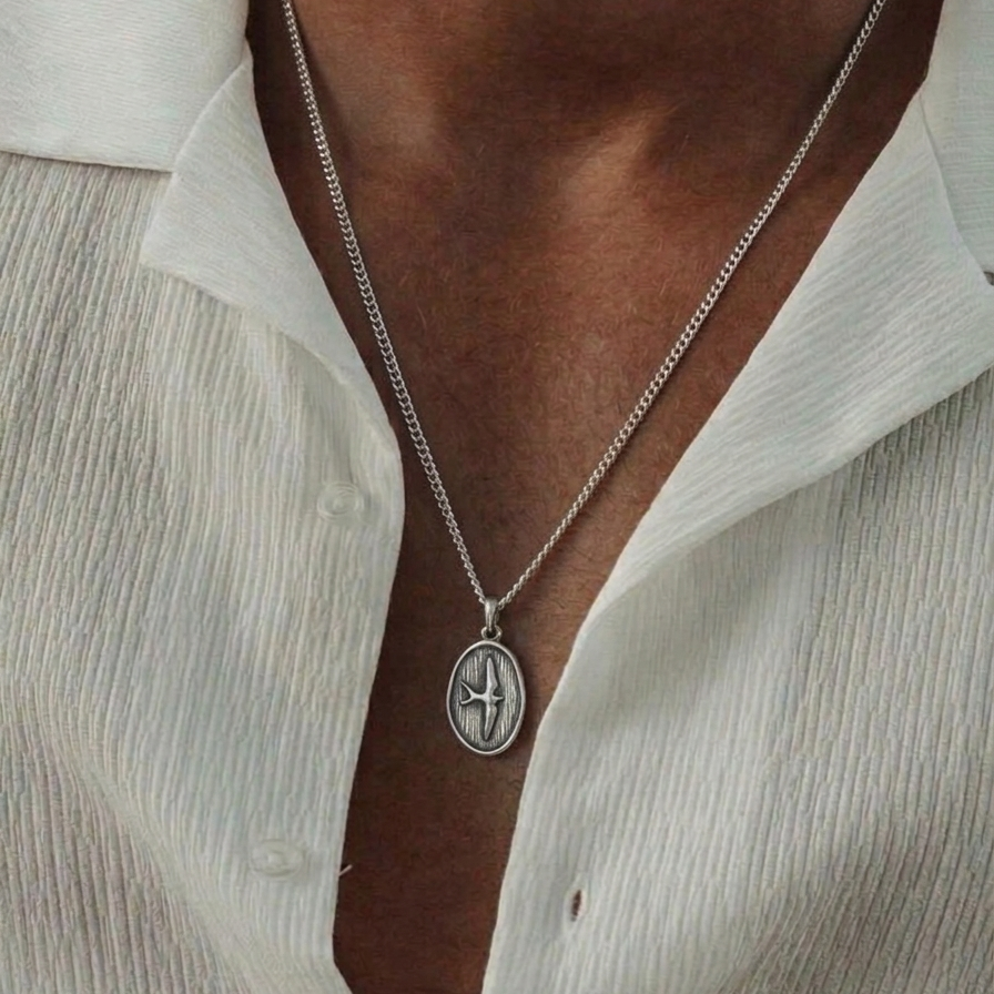 Atlas chain for men SILVER  925k