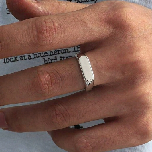PLAIN Ring silver 925k