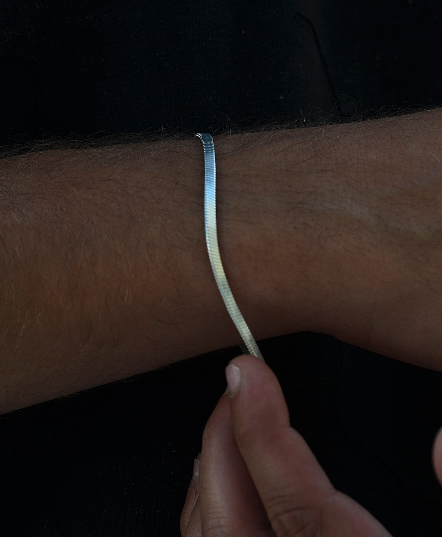 bracelet for men ITALIAN silver925k snake style