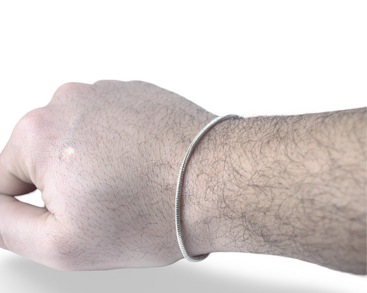 bracelet for men pure silver 925k