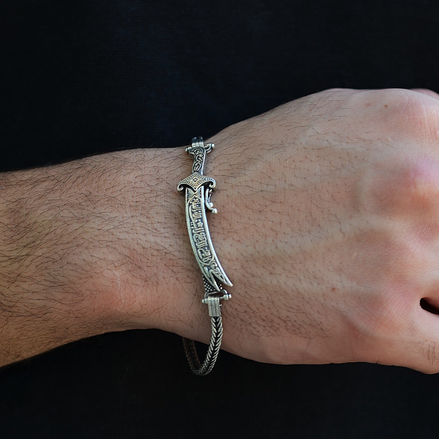 bracelet سيف سيدنا علي silver925k for men